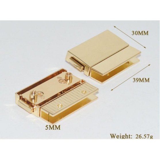 Khóa bấm chữ nhật trơn 40k/ cái