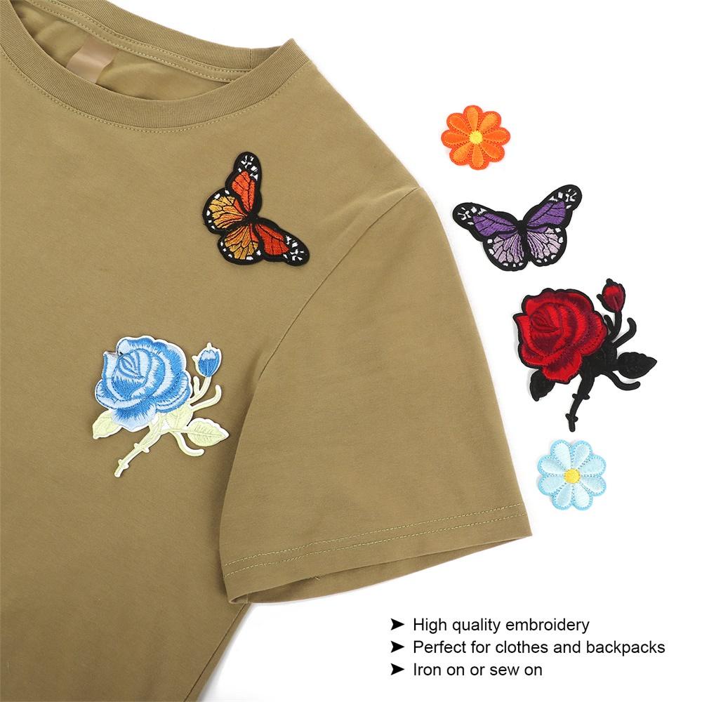 Miếng Vá Ủi Quần Áo Hình Bướm DIY