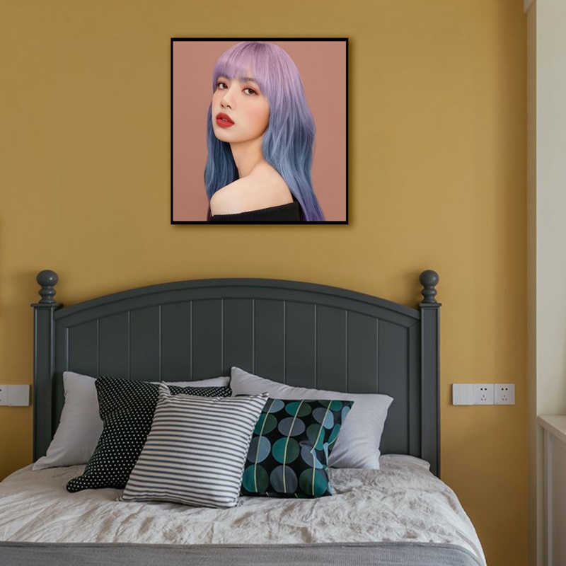 Bộ tranh đính đá tự làm hình Lisa cho người lớn