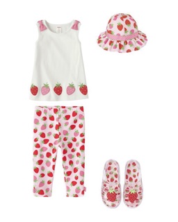 Quần legging lửng bé gái