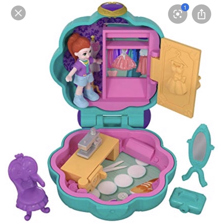 Vali mini búp bê Polly Pocket usa