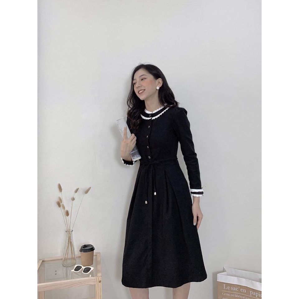 Váy Thiết Kế Cao Cấp Dài Tay