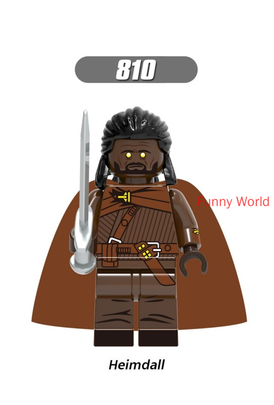 Đồ Chơi Lắp Ráp Nhân Vật Siêu Anh Hùng Marvel X0185