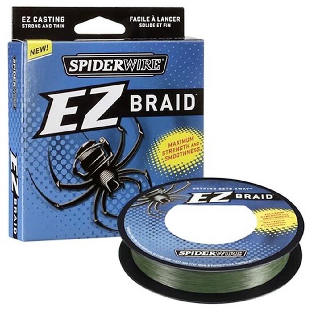 Dây cước câu cá bện Spider Wire EZ Braid 110yd 50LB