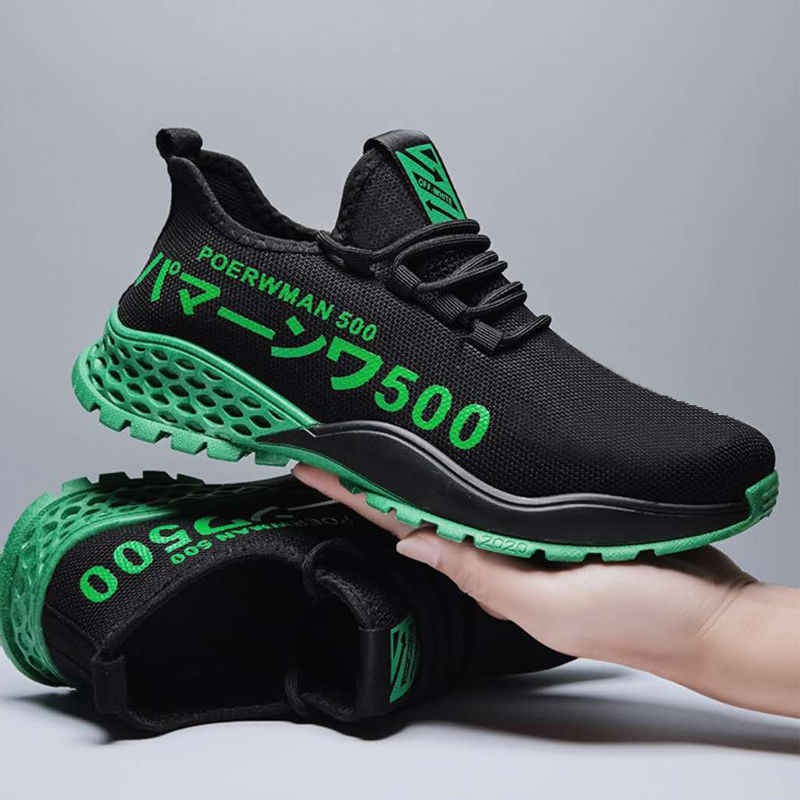 FREESHIP ⏰⏰⏰Giày thể thao NAM  Giày SNEAKER thể thao Nam POERWMAN 500 mẫu mới 2021