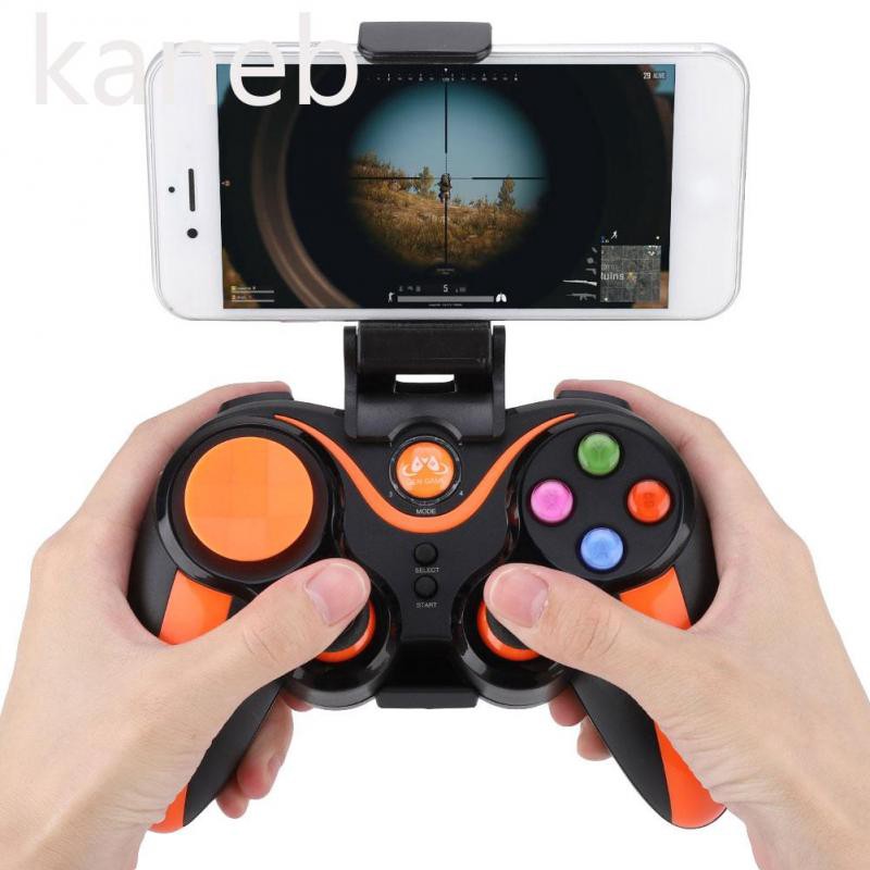 Tay cầm chơi game Bluetooth Kaneb kết nối với TV/ điện thoại thông minh hỗ trợ Android / iOS Win 7/8/10 - Hàng nhập khẩu