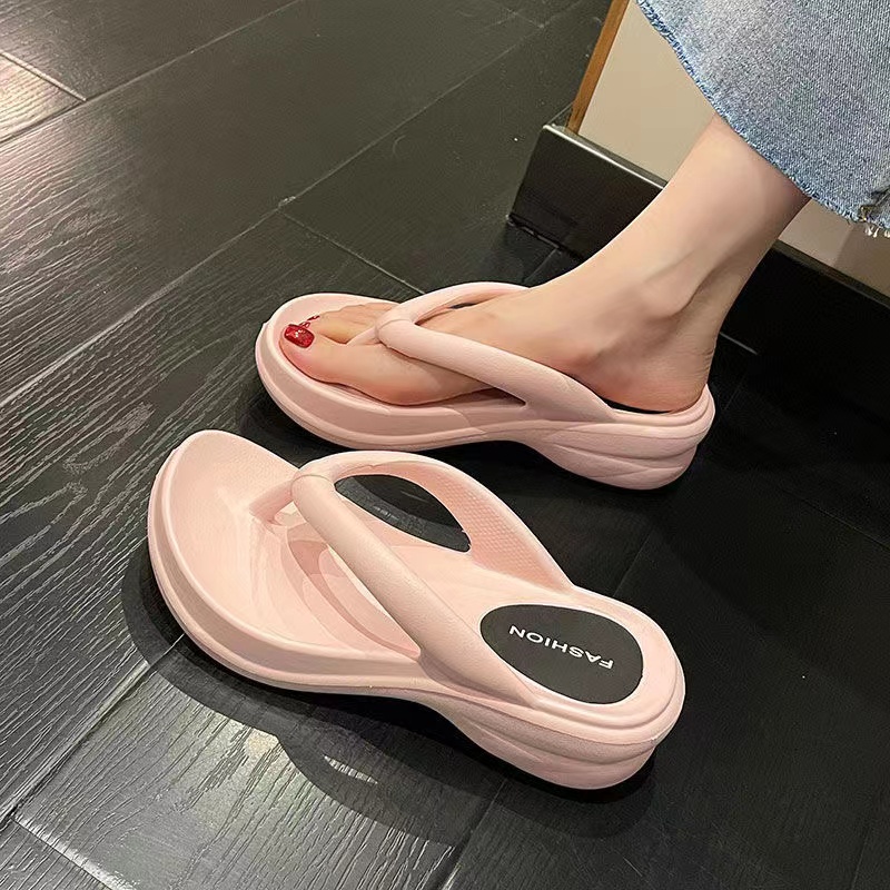 Dép Xỏ Ngón Đế Xuồng EVA Thời Trang Đi Biển Mùa Hè Cho Nữ