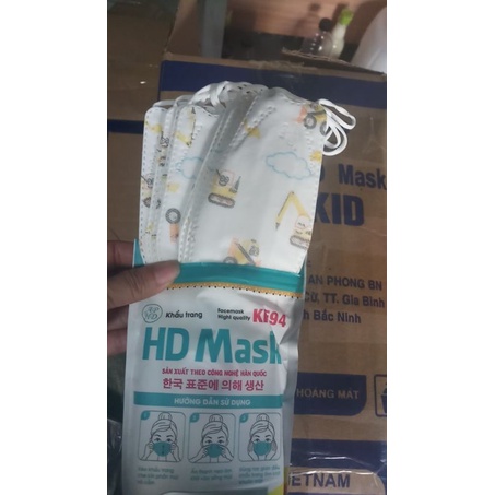 1cái khẩu trang 4D KF94 kháng khuẩn