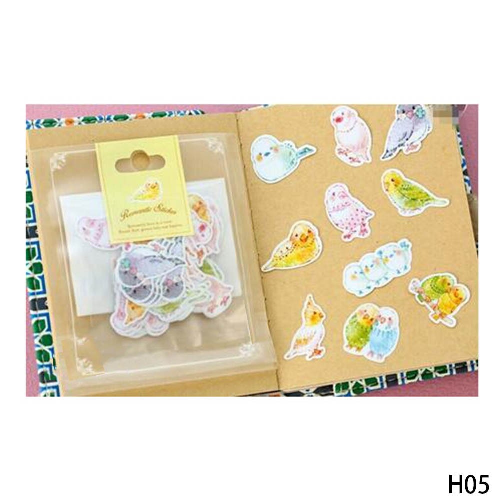 Set giấy hình ngôi sao & trái tim trang trí scrapbook