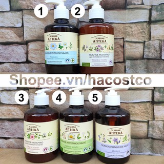 Dung dịch vệ sinh Phụ nữ Anteka 370ml  của Ucraina Nga có nhiều mùi - Zelenaya Apteka 370 ml