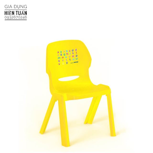 GHẾ ABC CHO BÉ NHỰA DUY TÂN