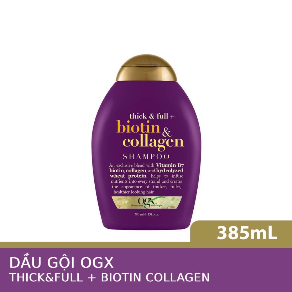 Dầu gội Biotin & Collagen OGX 385ml
