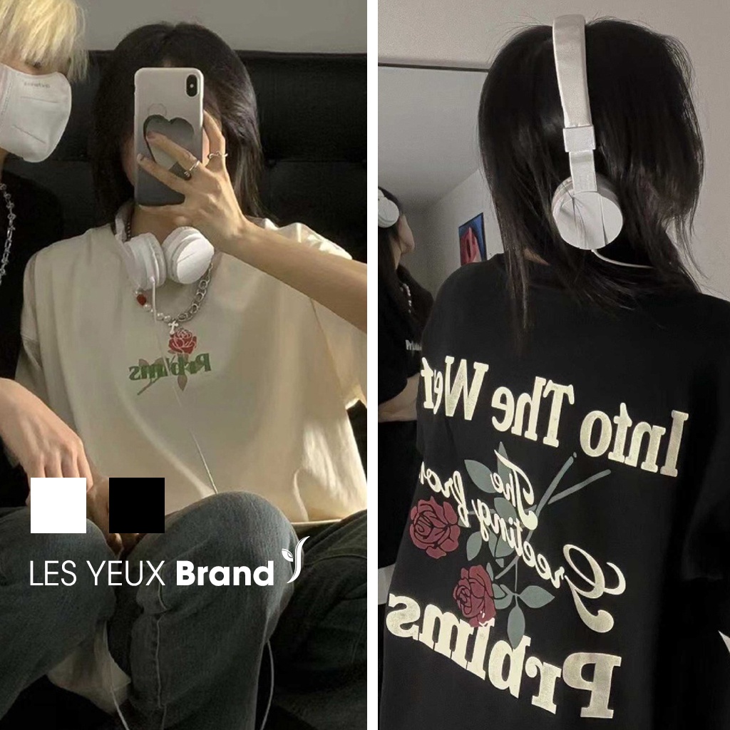 Áo phông nữ form rộng Into the west, Áo thun nam tay lỡ unisex cao cấp Cotton 100% thấm hút mồ hôi 𝙇𝙚𝙨𝙮𝙚𝙪𝙭.𝘽𝙧𝙖𝙣𝙙