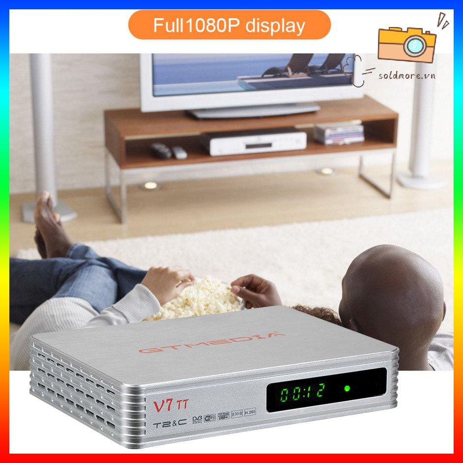 Hộp Nhận Tín Hiệu Vệ Tinh Kỹ Thuật Số Gtmedia V7Tt T2 + C 1080p