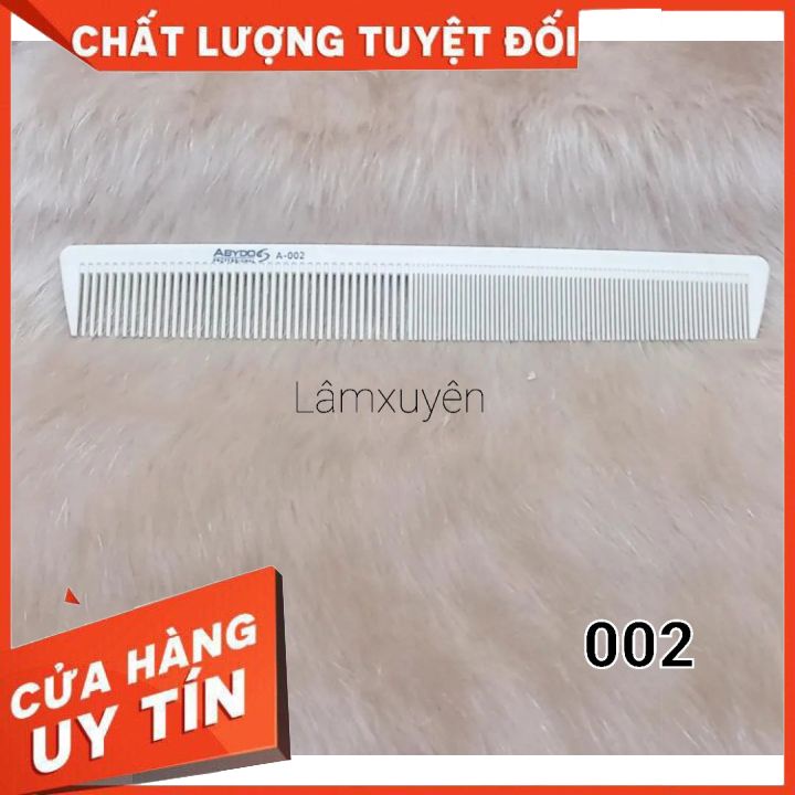 Lược ABYDOS chuyên dụng thiết kế đa dạng mẫu_ nhựa dẻo bền bắt tóc ,chịu nhiệt cho cắt lược hớt tóc nam barber[tậngốc]