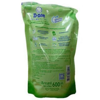 5 bịch nước rửa bình sữa Dnee cho bé  gói 600ml