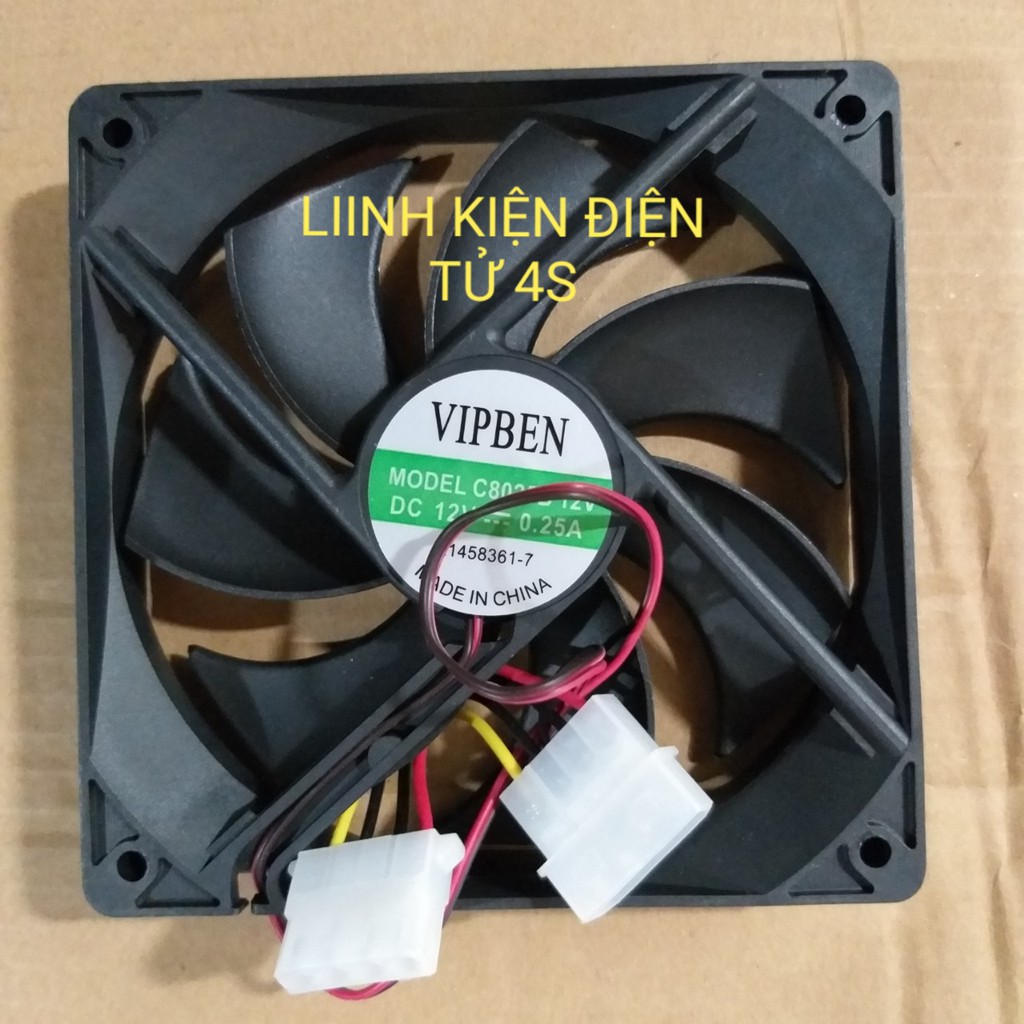 Quạt - Fan Case 12Cm -12V