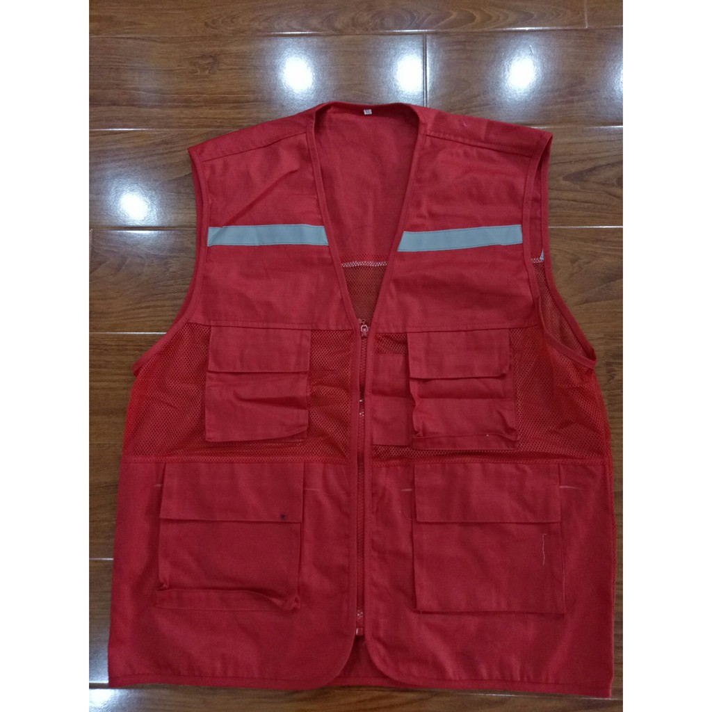 Áo ghi lê kaki phối lưới 1 kéo, 3 kéo - hình thật