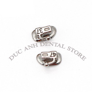 Mắc cài răng số 7 dành cho nha sĩ niềng răng. 1 set 4 chiếc. bán sỉ lẻ