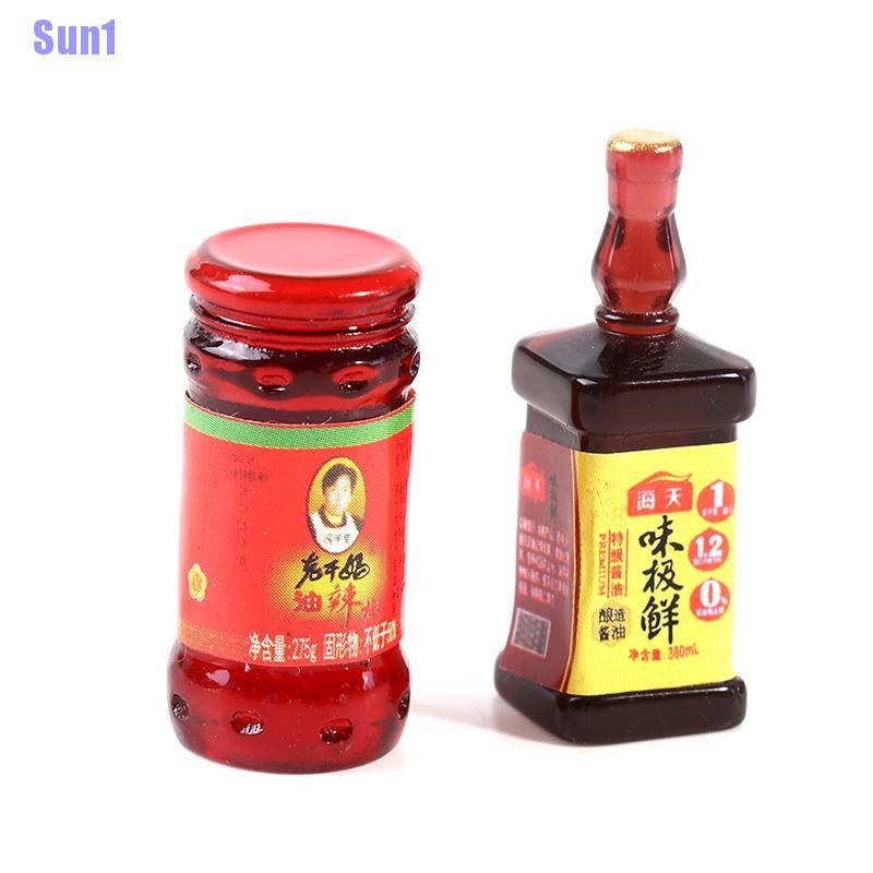 Bộ 5 Mô Hình Thức Ăn Trung Hoa Tỉ Lệ 1: 12 Dành Cho Búp Bê
