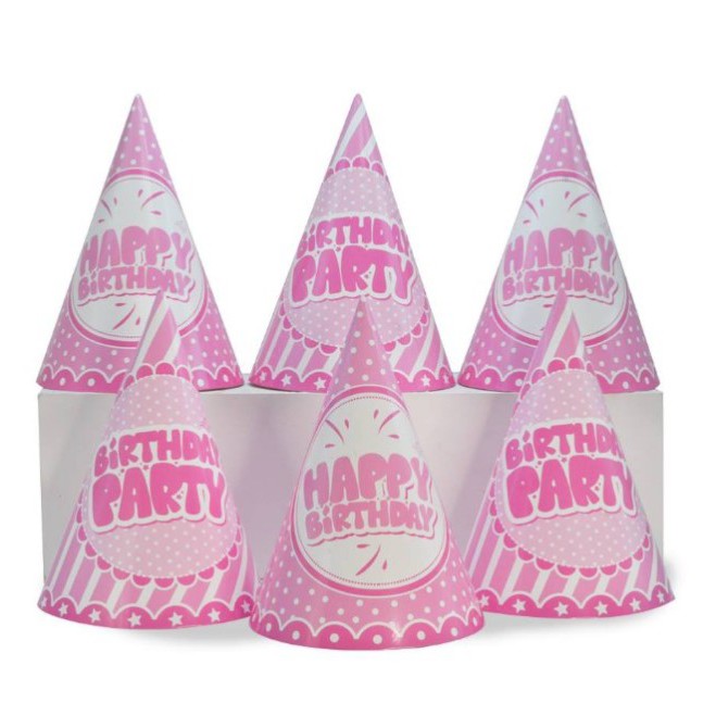 Nón Sinh Nhật Cho Bé Yêu Phụ Kiện Bong Bóng Trang Trí Sinh Nhật Happy Birthday