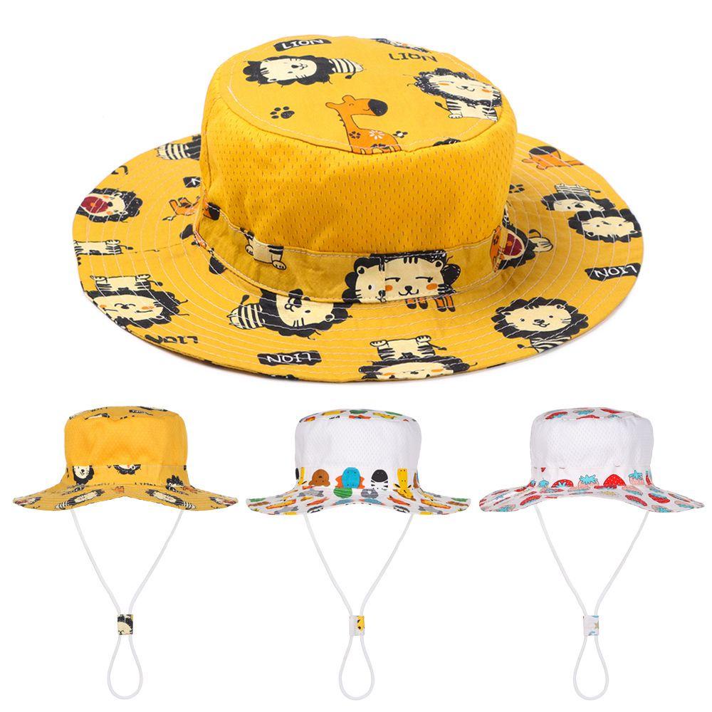 BSUNS Mũ Tai Bèo Chống Nắng Họa Tiết Hoạt Hình Thời Trang Xuân Thu