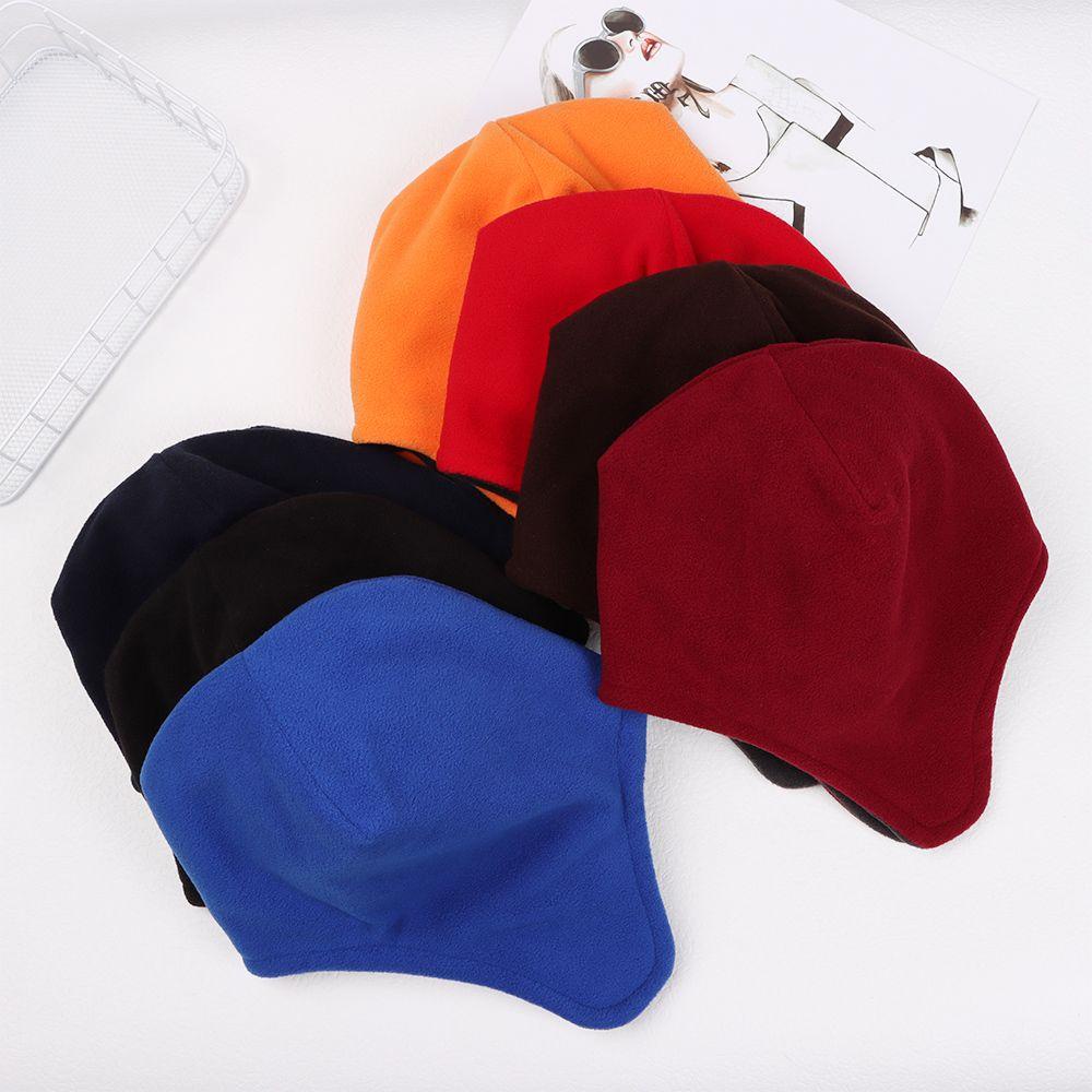 MUVAKO 1 Mũ Trùm Tai Giữ Ấm Mùa Đông Bằng Lông Cừu Dành Cho Nam Và Nữ