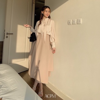 Ziry Skirt / Chân váy dài vạt đắp chéo