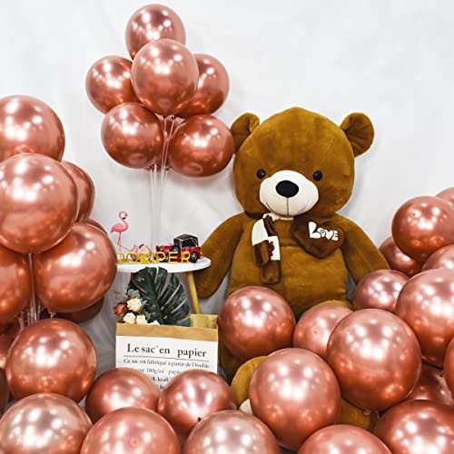 10 Bong Bóng 10 INCH Bằng Latex Mạ Chrome Trang Trí Tiệc Sinh Nhật