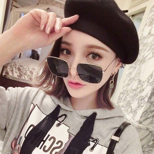 Kính Mát Gọng Vuông Thời Trang Cho Nam Nữ