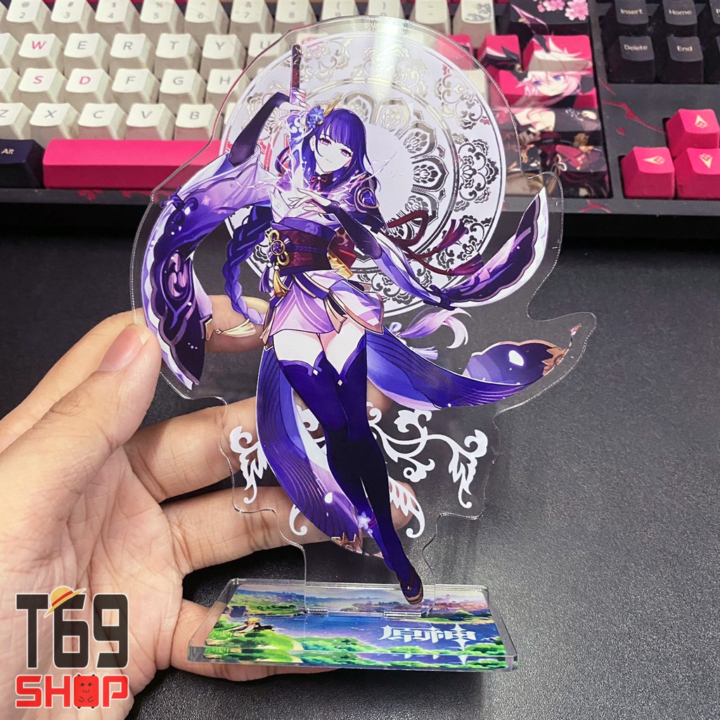 Tượng Standee mica game Genshin Impact - Mẫu 1