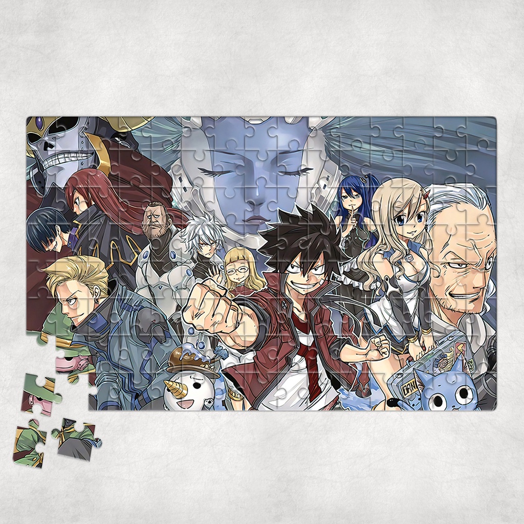 Tranh ghép hình A4, A5 Anime, xếp hình EDENS ZERO - Mẫu 1