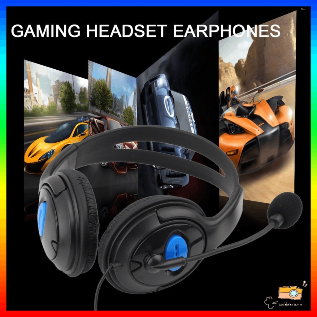 Tai nghe có dây chuyên game có dây và micro cho máy tính, điện thoại PC PS5, PS4, Xbox
