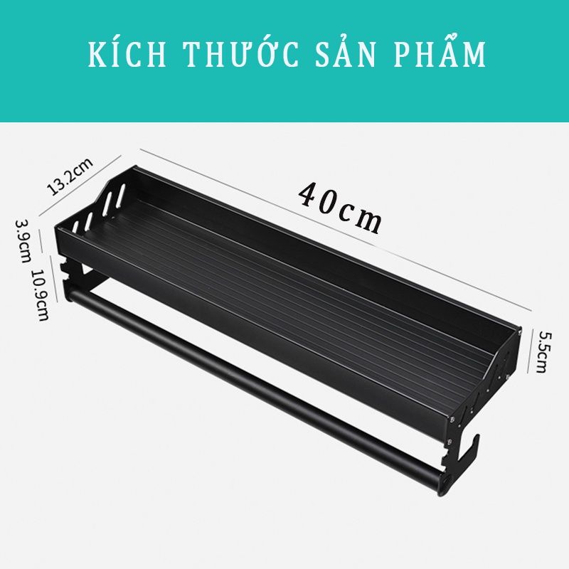 Kệ Nhà Tắm Sơn Tĩnh Điện Cao Cấp, Phong Cách Hiện Đại, Dán Tường Tiện Dụng