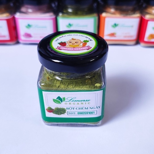 Bột Chùm Ngây Hữu Cơ Sấy Lạnh 90gram Cho Bé Ăn Dặm