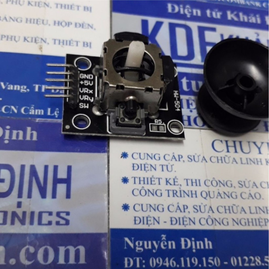 module điều khiển 2 trục PS2 Joystick KY-023 for Arduino kde3150