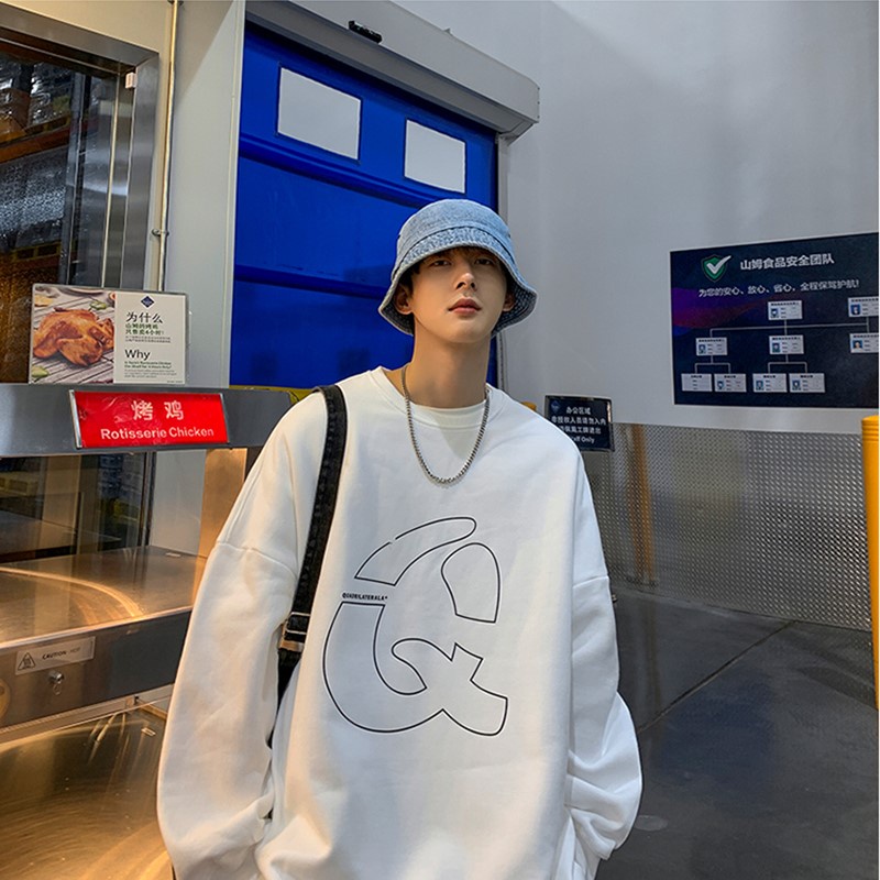 Áo sweater nam unisex form rộng nỉ ngoại local brand đẹp cặp đôi ulzzang hàn quốc oversize dày mịn CHỮ Q