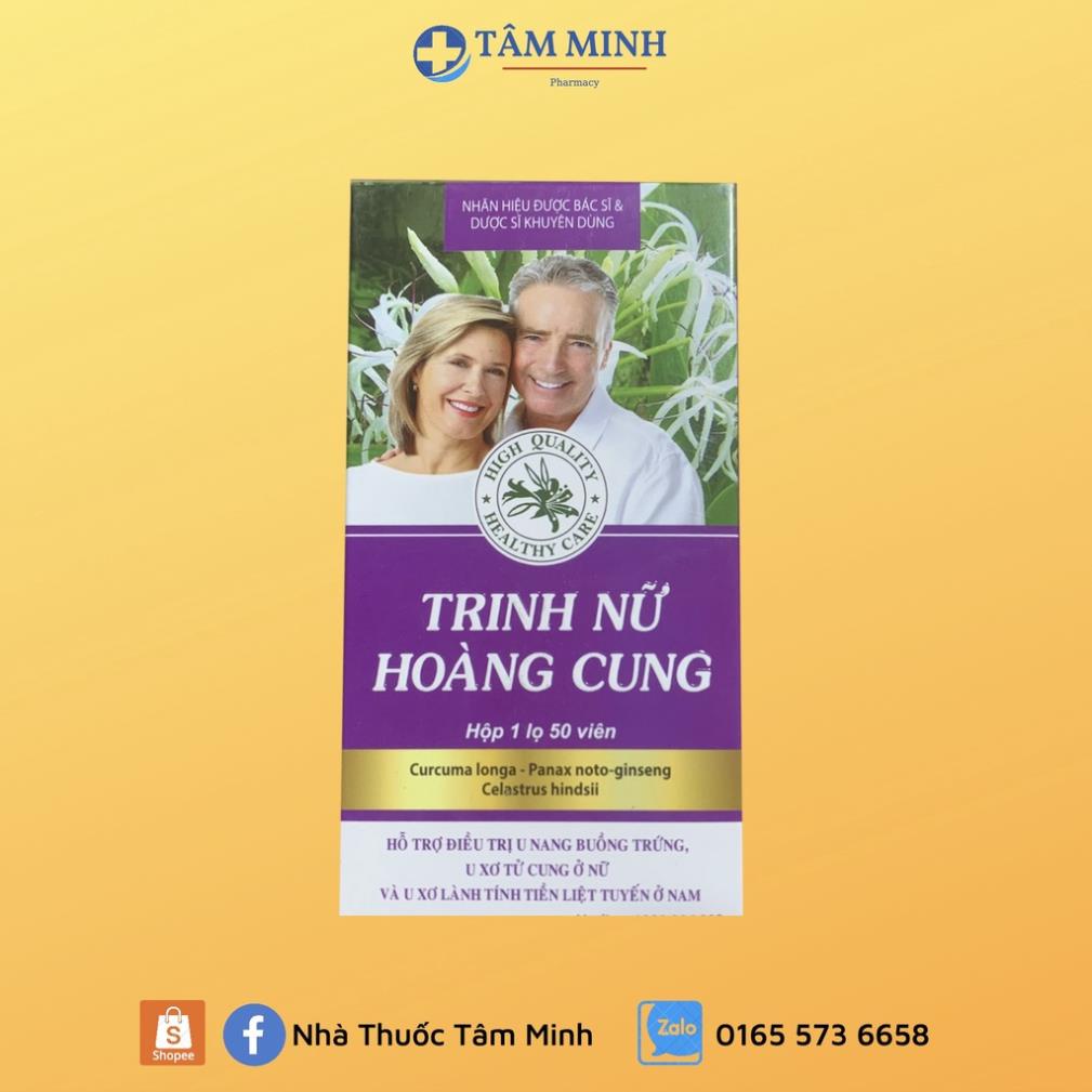 TRINH NỮ HOÀNG CUNG BỔ HUYẾT HỖ TRỢ ĐIỀU TRỊ U XƯ TỬ CUNG, U NANG BUỒNG TRỨNG, ĐIỀU HOÀ KINH NGUYỆT