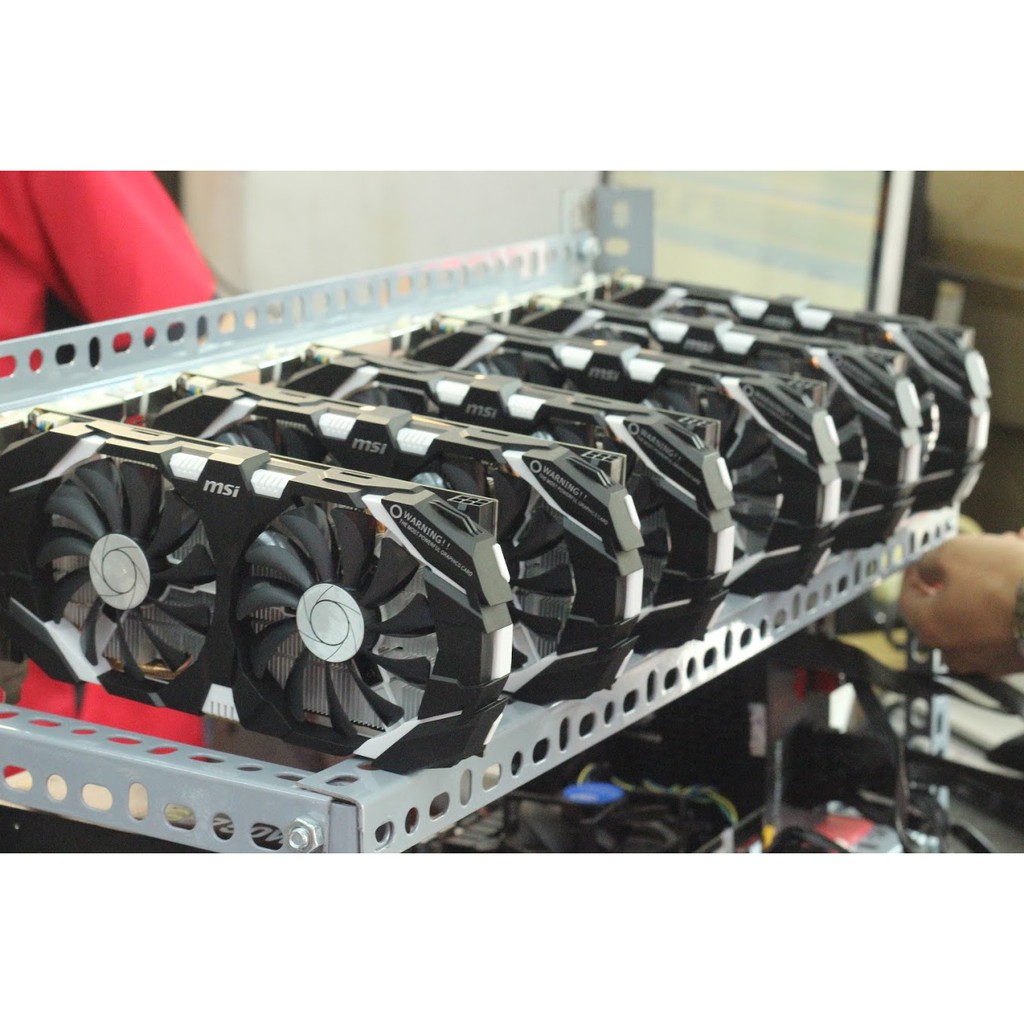 Máy Trâu Cày Bitcoin( Cày ETH Tốc 17xMhz) Sử Dụng VGA RX570 8G | BigBuy360 - bigbuy360.vn