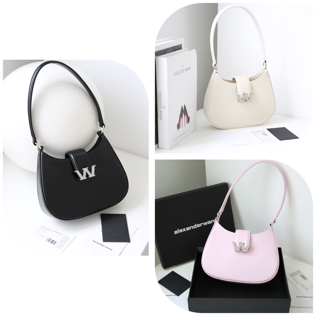 Túi Xách Nữ Alex Wang Đá Đeo Vai Thời Trang, Túi Đeo Chéo Alex Khoá Đá Nữ Đẹp Nữ Tính