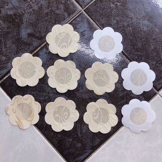 Miếng dán ngực lụa (10 miếng) - dán ti