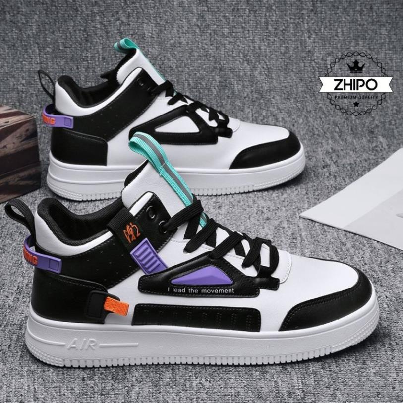 Giày Nam Thể Thao Jordan Cổ Cao Thời Trang Hàn Quốc Đẹp Mẫu Giày HOT TREND Mới ZHIPO-20 🎄