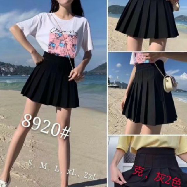 Chân váy xếp li siêu hót