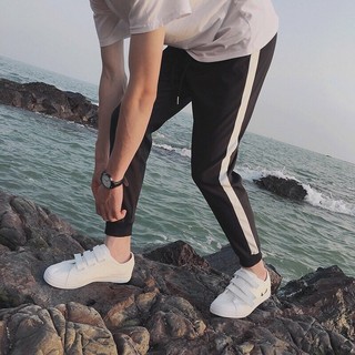 Quần Jogger pant 1 line có bo chân