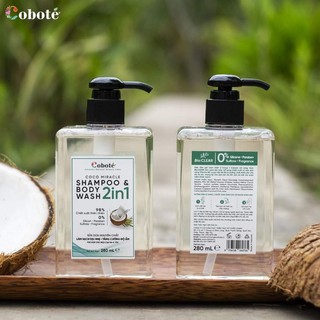 Dầu Tắm Gội Coboté 2in1