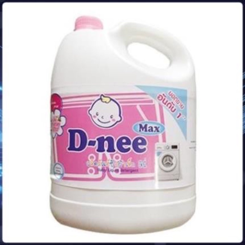 Nước giặt Dnee Max cao cấp Thái Lan, Bột giặt can 3800ml - Đánh bay mọi vết bẩn ,