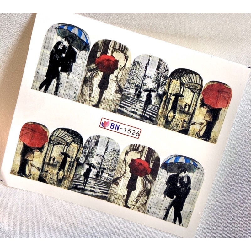 Hình dán 3D nước