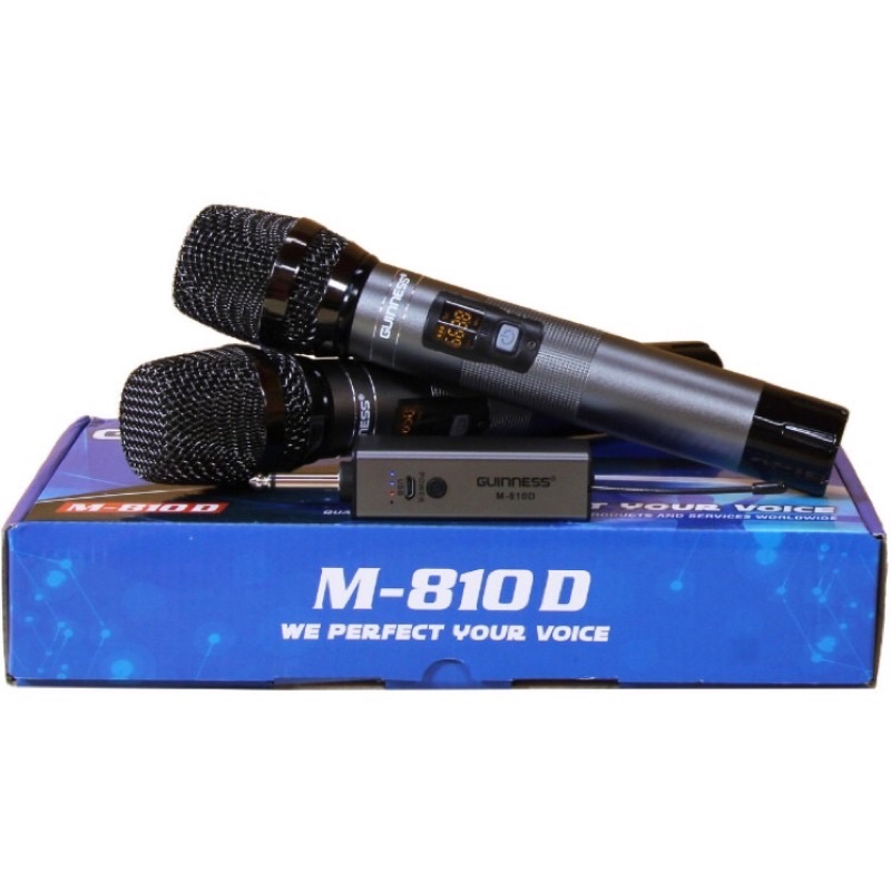 Micro Karaoke Đa Năng Không Dây Chính Hãng GUINNESS M - 810D