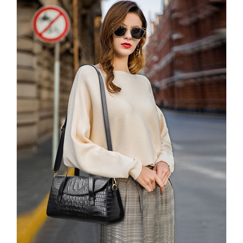 Túi Xách Da Cá Sấu Sang Trọng Cho Nữ