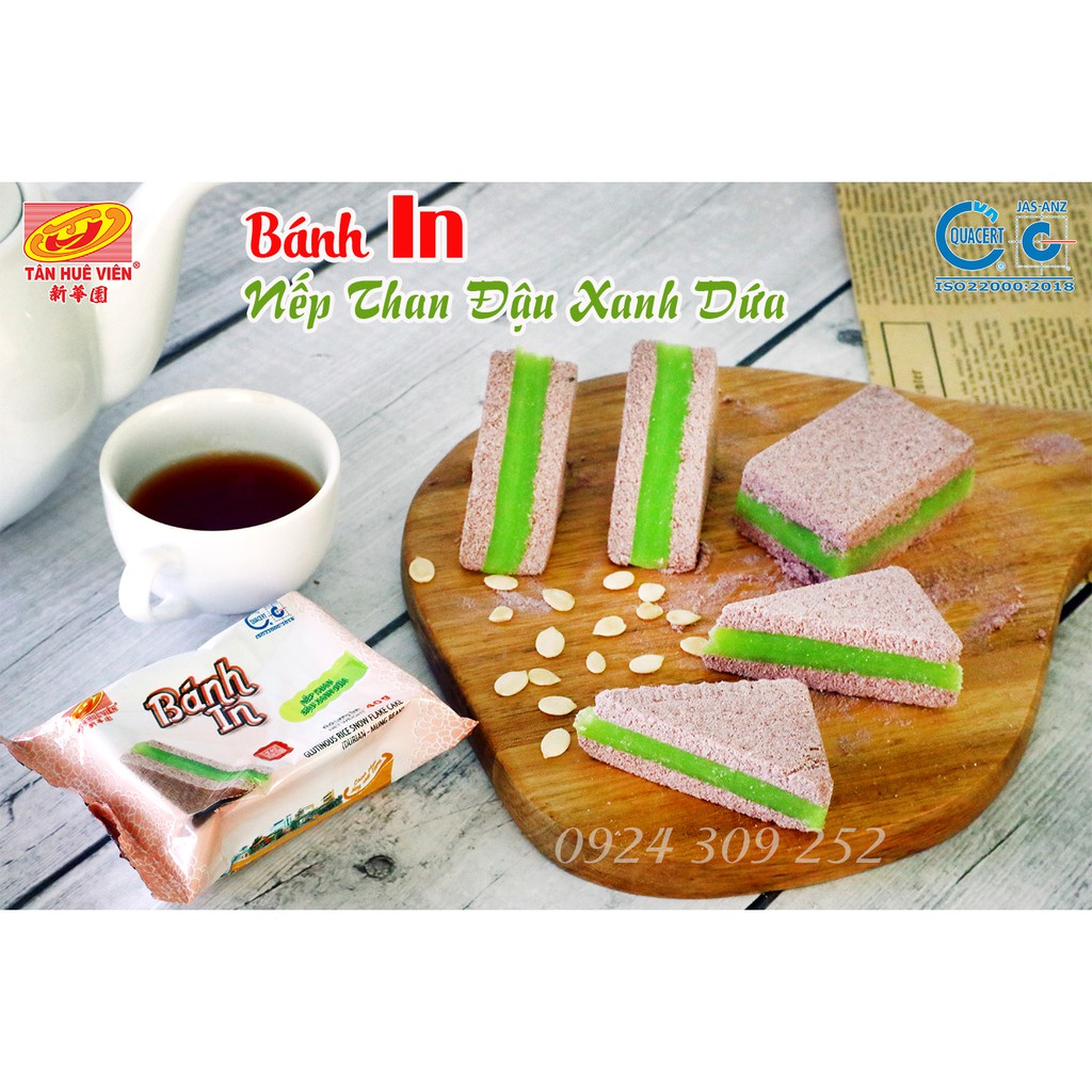 Bánh In Nếp than dứa Tân Huê Viên ( 320g)